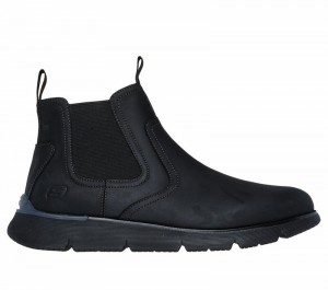 Botas Skechers Augustino - Paulo Hombre Negros | 415086MZL