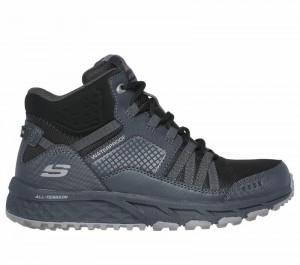 Botas Skechers Escape Plan - Outward Voyage Mujer Grises Negros | 608592YUA