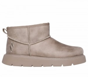 Botas Skechers Keepsakes Lite - Snowbird Mujer Grises Marrom | 108963WEC