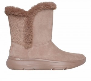 Botas Skechers On-the-GO Encore - Snow Flurry Mujer Grises Marrom | 469308SVQ