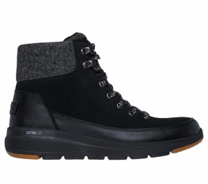 Botas Skechers On-the-GO Glacial Ultra - Tahoe Mujer Negros Grises | 905487TNK