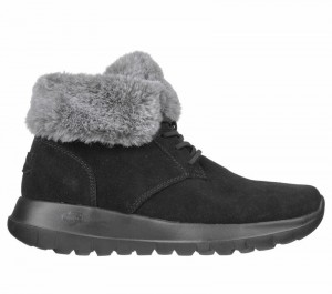 Botas Skechers On-the-GO Joy - Plush Dreams Mujer Negros Grises | 758196UMR