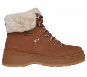 Botas Skechers Park City Mujer Marrom | 839750XDB
