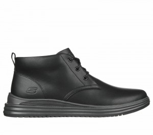 Botas Skechers Proven - Yermo Hombre Negros | 591283PID
