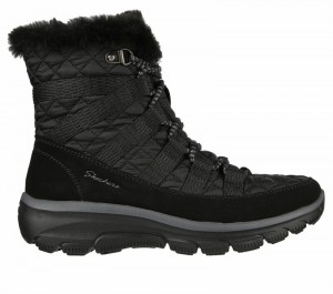 Botas Skechers Relaxed Fit: Easy Going - Moro Street Mujer Negros | 643081ELM