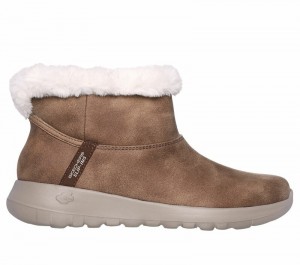 Botas Skechers Slip-ins: On-the-GO Joy - Cozy Dream Mujer Marrom | 275018JSK