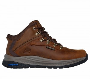 Botas Skechers Slip-ins Relaxed Fit: Meroe - Pikeman Hombre Marrom | 310284IYE