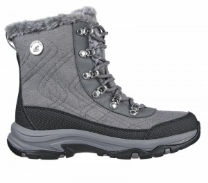 Botas Skechers Trego - Cold Blues Mujer Grises | 978406GCL