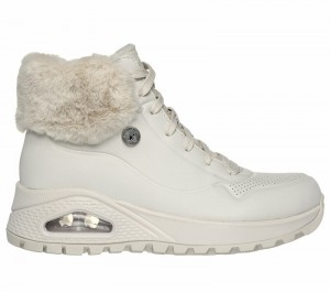 Botas Skechers Uno Rugged - Fall Air 2 Mujer Blancos | 815476OGY