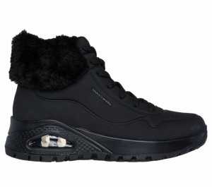 Botas Skechers Uno Rugged - Fall Air Mujer Negros | 905813YDR