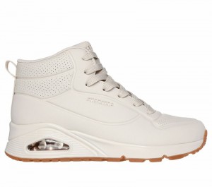 Botas Skechers Uno - Stand High Mujer Blancos | 867491NYC
