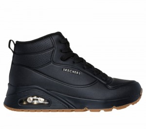Botas Skechers Uno - Stand High Mujer Negros | 284135YCF