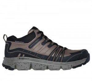 Botas Skechers Waterproof: Summits AT - Canobie Hombre Marrom Negros | 894705EFS