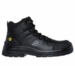 Botas Skechers Work: Trophus - Kilram Hombre Negros | 148029EHL