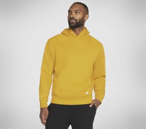 Chamarras Skechers Skech-Sweats Classic Hoodie Hombre Dorados | 526149XDL