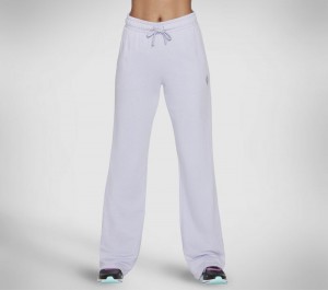 Pantalones Skechers SKECH-SWEATS Diamond Pant Mujer Lavanda Rosas Claro | 629341WRV