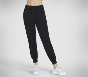 Pantalones Skechers Skechluxe Renew Jogger Mujer Negros | 073285MIL