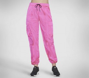 Pantalones Skechers Uno Cargo Pant Mujer Rosas | 462903FOE