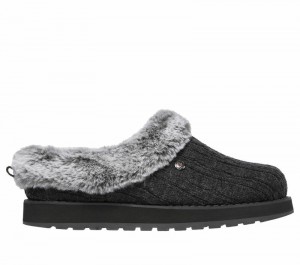 Pantuflas Skechers BOBS Keepsakes - Ice Angel Mujer Grises | 805319KUR