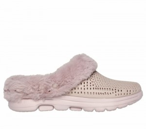 Pantuflas Skechers Foamies: GO WALK 5 Lined - Cozy Embrace Mujer Morados | 539416OGH