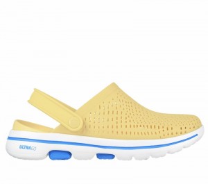 Sandalias Skechers Foamies: GOwalk 5 - Astonished Mujer Amarillos | 492567DCZ