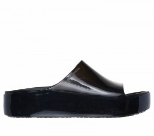 Sandalias Skechers Foamies: Namaste - Inner Peace Mujer Negros | 714862DAB