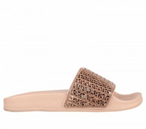 Sandalias Skechers Pop Ups - New Spark Mujer Negros | 378105OSY