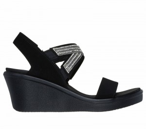 Sandalias Skechers Rumble On - Chart Topper Mujer Negros | 245370HIO