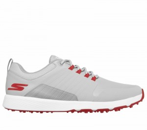 Tenis Golf Skechers GO GOLF Elite 4 - Victory Hombre Grises Rojos | 287053SWC