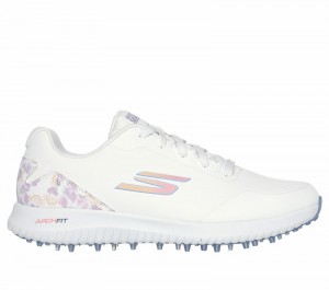 Tenis Golf Skechers GO GOLF Max 3 Mujer Blancos Multicolor | 196037YCN