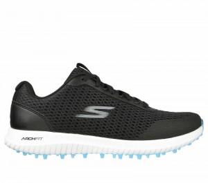 Tenis Golf Skechers GO GOLF Max Fairway 3 Mujer Negros Turquesa | 215037WXP