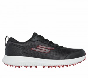Tenis Golf Skechers GO GOLF Max Fairway 4 Hombre Negros Rojos | 389410WFJ
