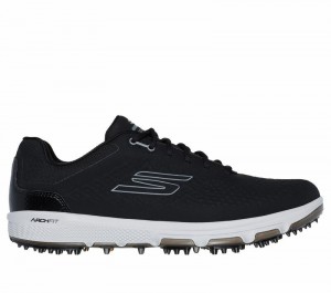 Tenis Golf Skechers GO GOLF PRO 6 SL Hombre Negros Grises | 598720IEH