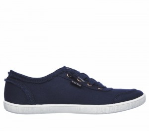 Tenis Lona Skechers BOBS B Cute Mujer Azul Marino | 968341IPD