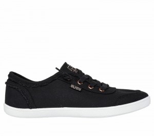 Tenis Lona Skechers BOBS B Cute Mujer Negros | 015497OEG