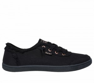 Tenis Lona Skechers BOBS B Cute Mujer Negros | 147268YSE
