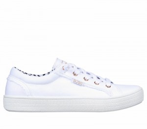 Tenis Lona Skechers BOBS B Extra Cute - 2Cute4U Mujer Blancos | 201859QZF