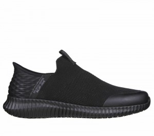 Tenis Seguridad Skechers Slip-ins Work: Cessnock - Rylind Hombre Negros | 871609HQM