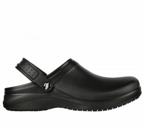 Tenis Seguridad Skechers Work: Arch Fit Riverbound SR Hombre Negros | 796153ZST