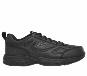 Tenis Seguridad Skechers Work Relaxed Fit: Dighton - Bricelyn SR Mujer Negros | 973651ZBY
