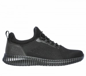 Tenis Seguridad Skechers Work Relaxed Fit: Cessnock SR Hombre Negros | 598602BKQ