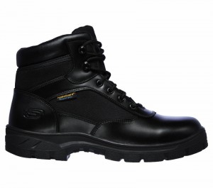 Tenis Seguridad Skechers Work: Wascana - Benen WP SR Hombre Negros | 108762FJI