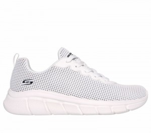 Tenis Skechers BOBS Sport B Flex - Visionary Essence Mujer Blancos | 097432RXO