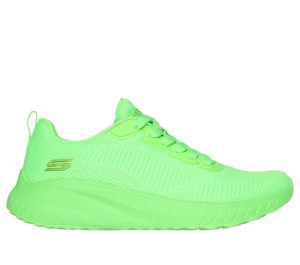Tenis Skechers Bobs Sport Squad Chaos - Cool Rythms Mujer Verdes Claro | 790341KCQ