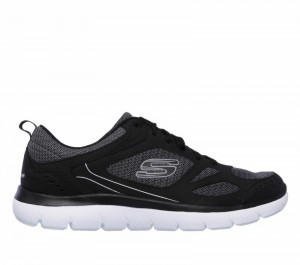 Tenis Skechers Summits - South Rim Hombre Negros Blancos | 089345PKA