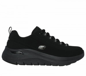 Tenis Training Skechers Arch Fit 2.0 - Dark Horse Mujer Negros | 523089ZWV