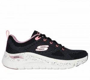 Tenis Training Skechers Arch Fit 2.0 - Fast Paced Mujer Negros Multicolor | 465807YVA