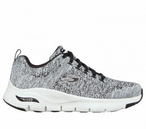 Tenis Training Skechers Arch Fit - Paradyme Hombre Blancos Negros | 923874CRK