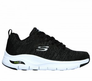 Tenis Training Skechers Arch Fit - Paradyme Hombre Negros Blancos | 465712AYS
