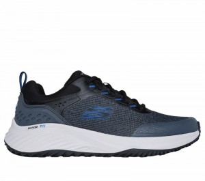 Tenis Training Skechers Bounder RSE - Hazlet Hombre Negros Azules | 625381EKW